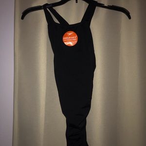 NWT Speedo Endurance One Piece Racing Swim Suit 28